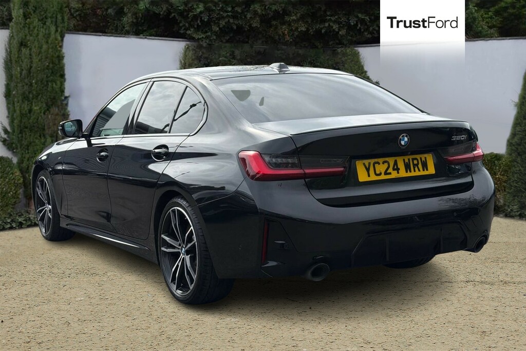 BMW 3 Series 320I M Sport Step With Winter Pack Front YC24WRW Black #2