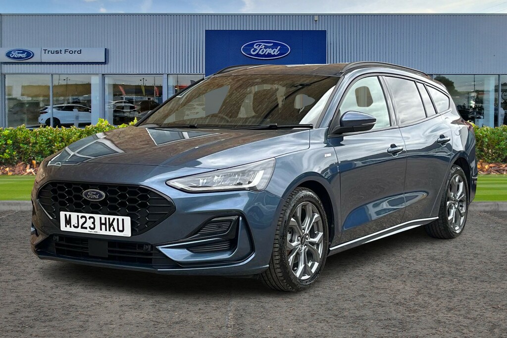 Ford Focus 1.0 Ecoboost Hybrid Mhev St-line MJ23HKU Blue #5