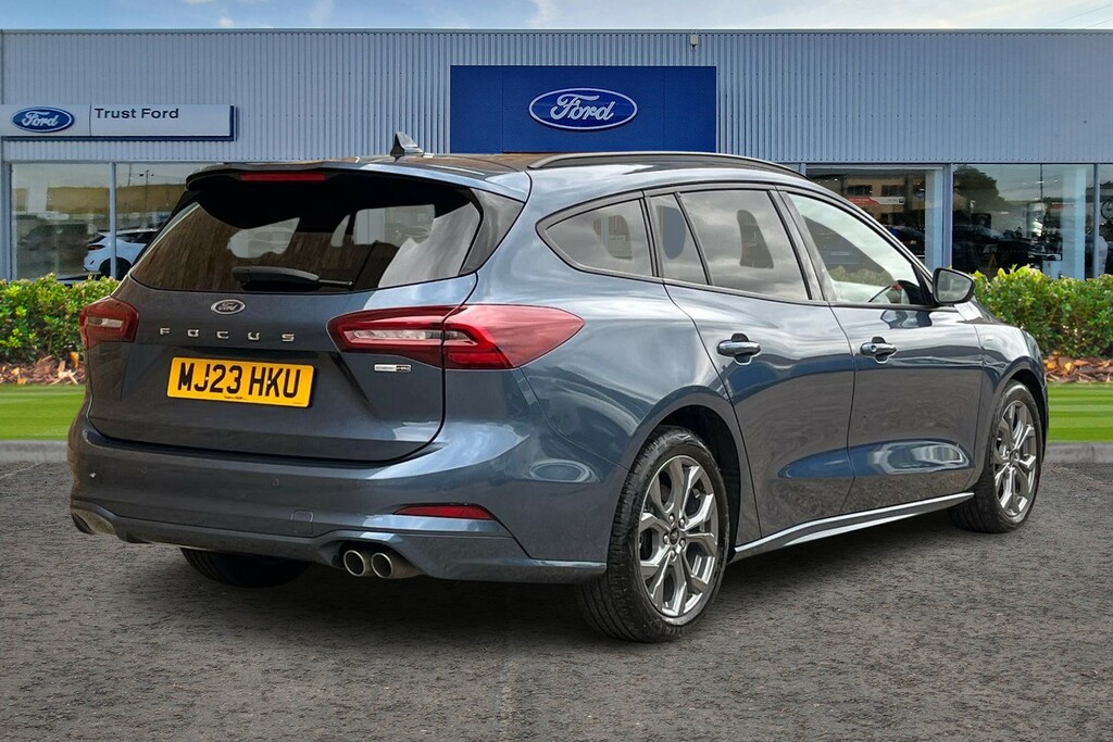 Ford Focus 1.0 Ecoboost Hybrid Mhev St-line MJ23HKU Blue #4