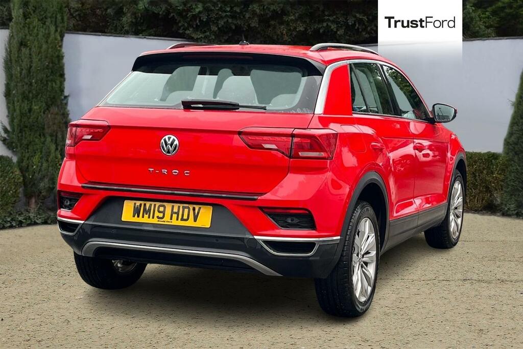 Volkswagen T-Roc 1.0 Tsi Se 5Dr- Parking Sensors WM19HDV Red #4