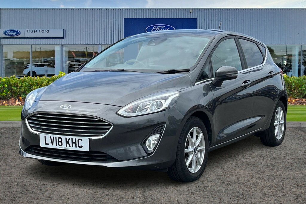 Ford Fiesta 1.0 Ecoboost Zetec Navigation LV18KHC Grey #5