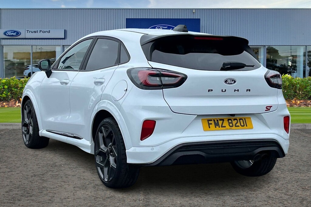 Ford Puma 1.0 Ecoboost Hybrid Mhev St - Power Tai FMZ8201 White #2