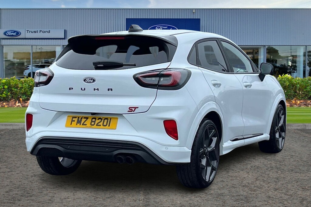 Ford Puma 1.0 Ecoboost Hybrid Mhev St - Power Tai FMZ8201 White #4