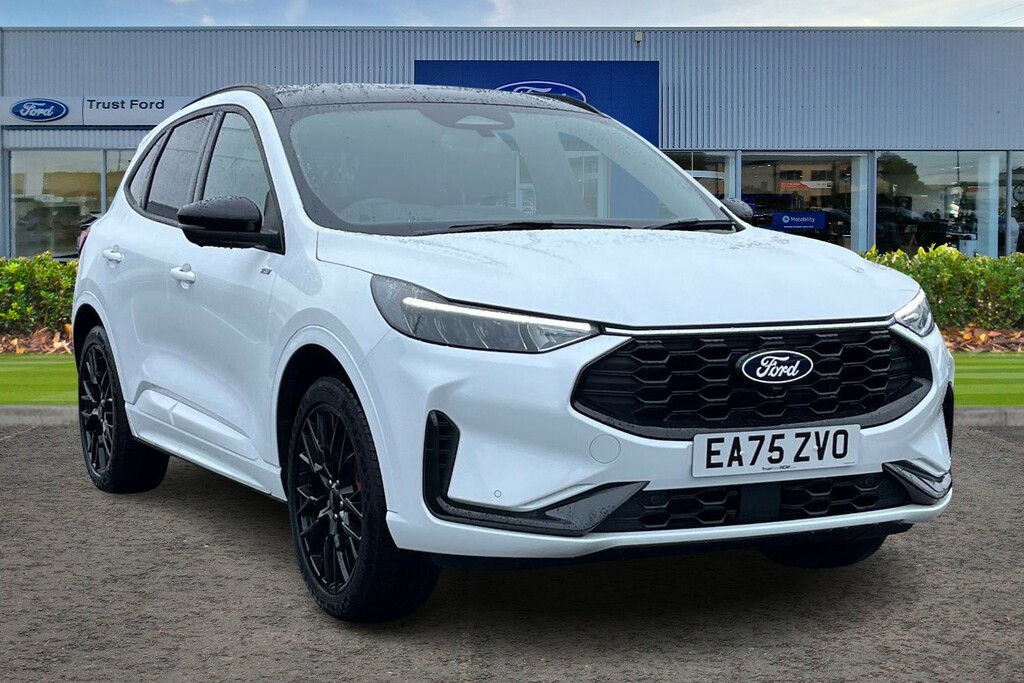 Ford Kuga 2.5 Duratec 14.4Kwh St-line X Black Package Suv White