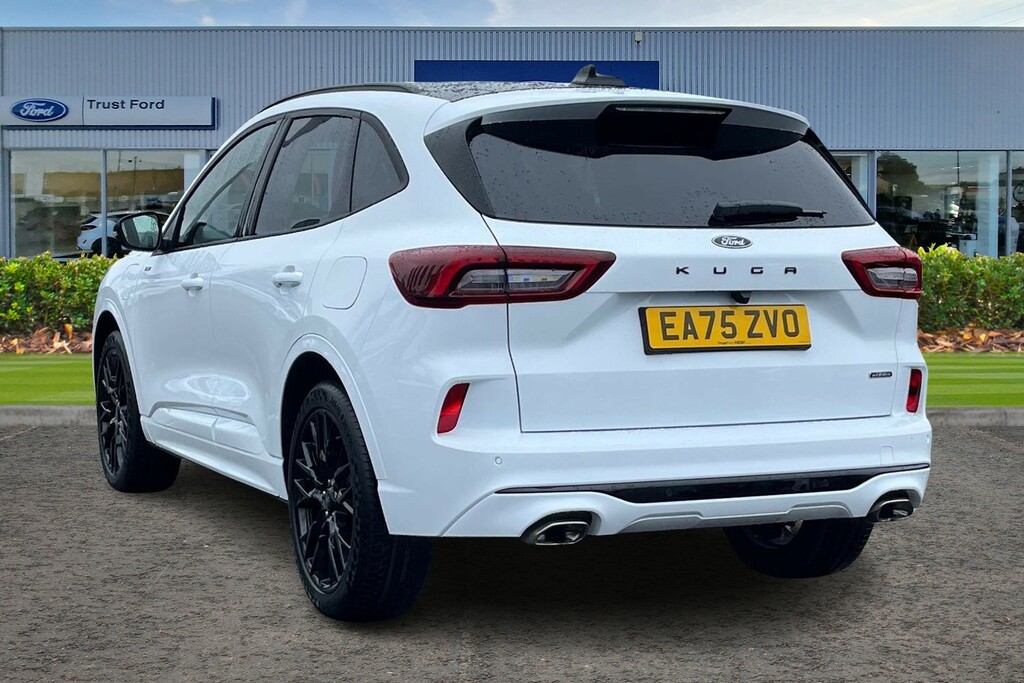 Ford Kuga 2.5 Duratec 14.4Kwh St-line X Black Package Suv EA75ZVO White #2