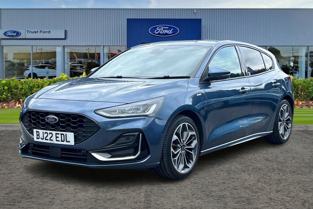 Ford Focus St-line Vignale Leather Seats Heated Seats Whe BJ22EDL Blue #5