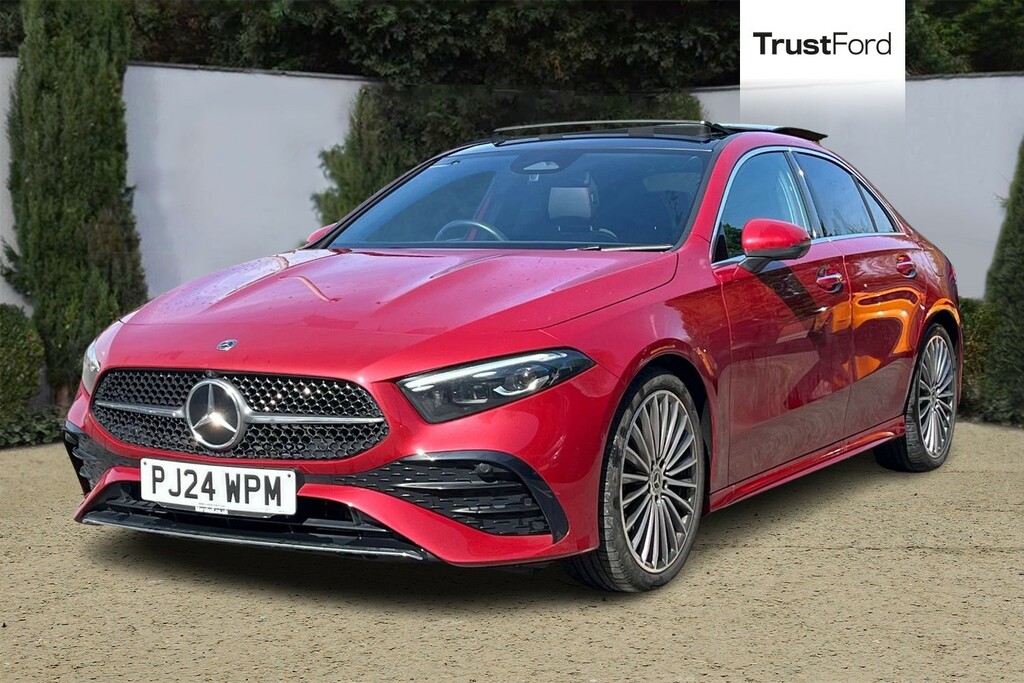 Mercedes-Benz A Class A200 Amg Line Premium Plus Heads-up Displ PJ24WPM Red #5