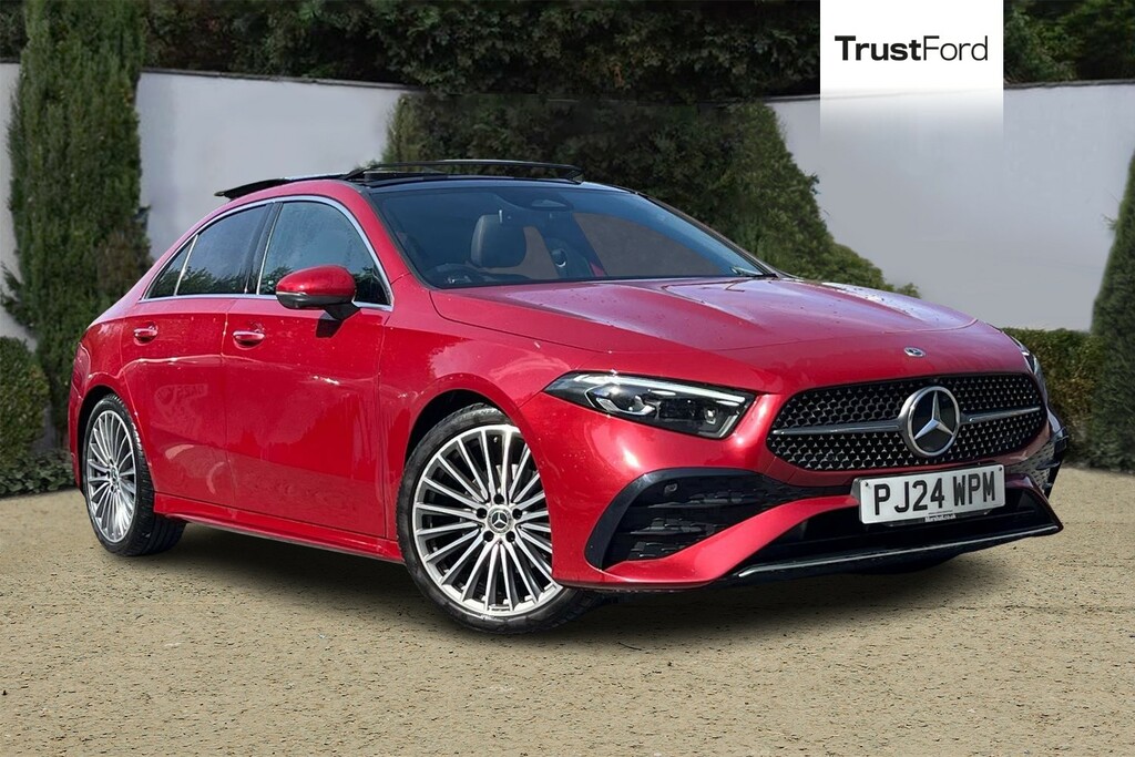 Mercedes-Benz A Class A200 Amg Line Premium Plus Heads-up Displ Red