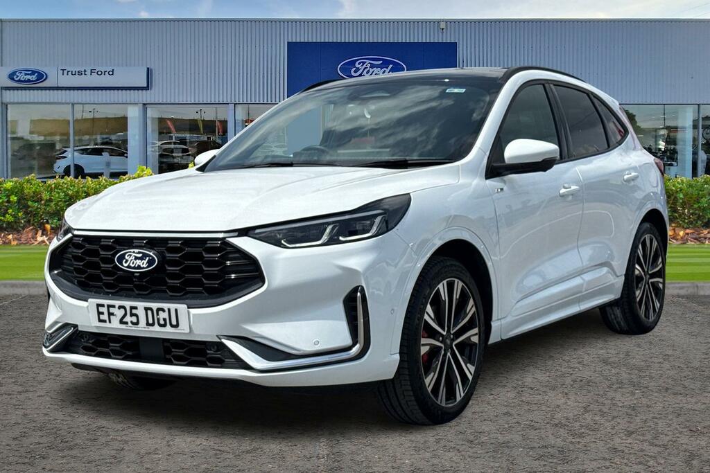 Ford Kuga 2.5 Fhev St-line X 4Wd Cvt- With Heads Up Disp EF25DGU White #5