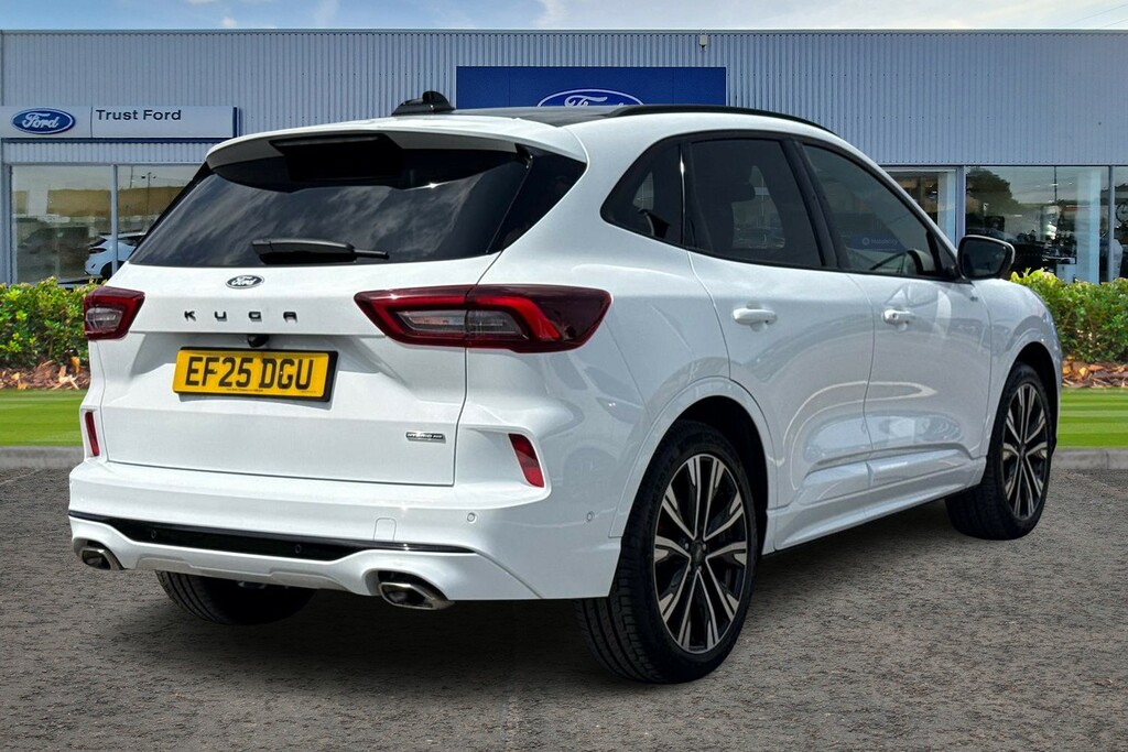 Ford Kuga 2.5 Fhev St-line X 4Wd Cvt- With Heads Up Disp EF25DGU White #4
