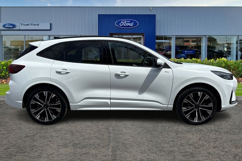 Ford Kuga 2.5 Fhev St-line X 4Wd Cvt- With Heads Up Disp EF25DGU White #3