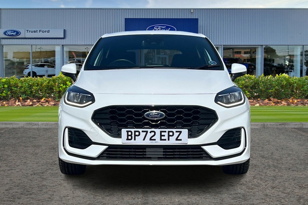 Ford Fiesta 1.0T Ecoboost Mhev St-line X Edition Hatchback BP72EPZ White #6
