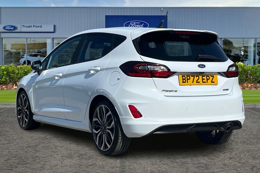 Ford Fiesta 1.0T Ecoboost Mhev St-line X Edition Hatchback BP72EPZ White #2