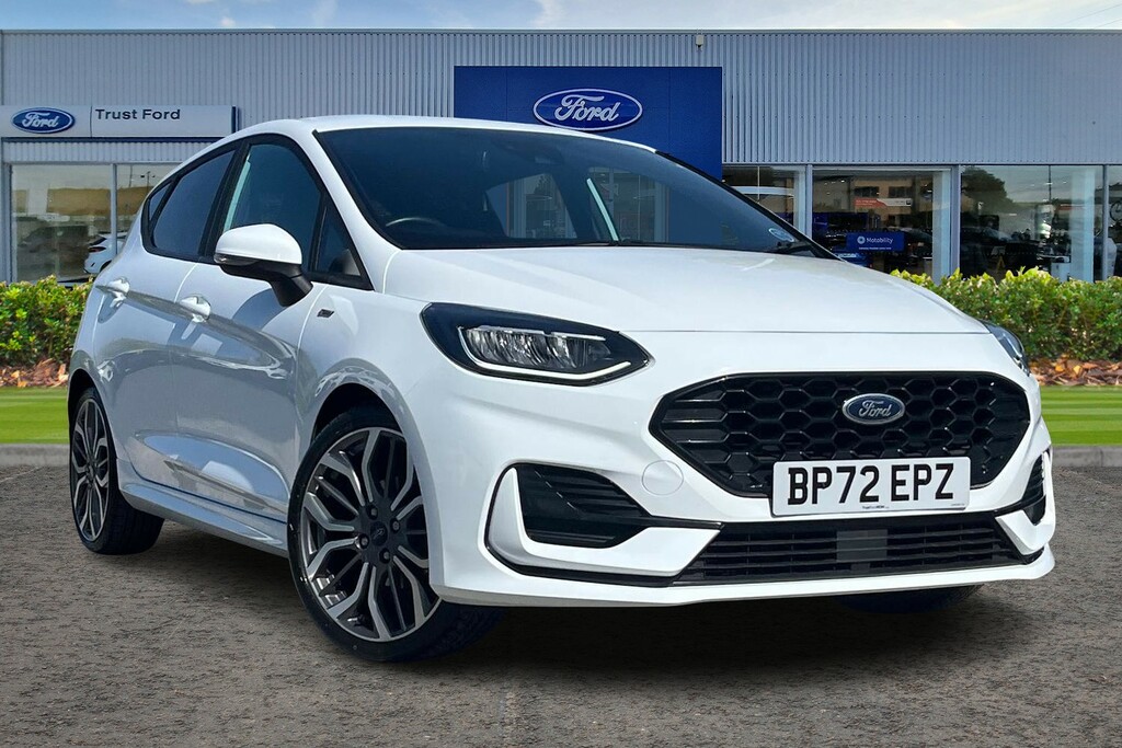 Ford Fiesta 1.0T Ecoboost Mhev St-line X Edition Hatchback White