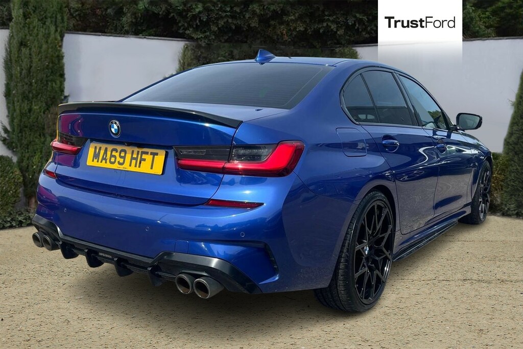 BMW 3 Series 318D M Sport Step MA69HFT Blue #4
