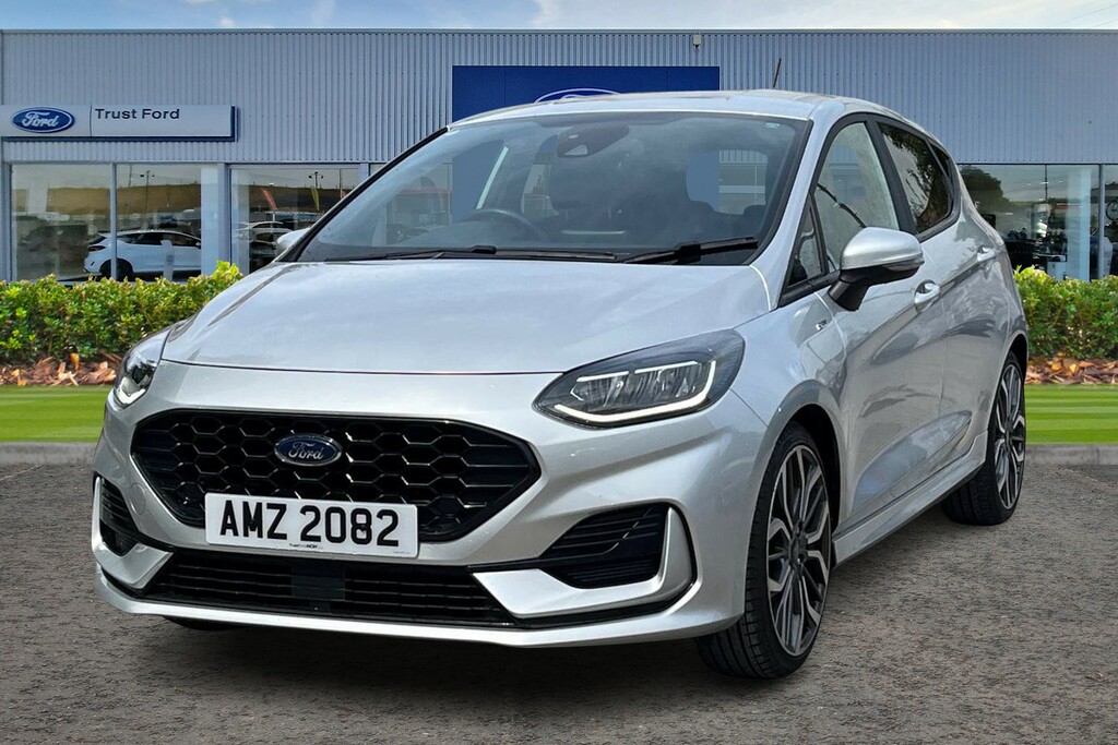 Ford Fiesta 1.0 Ecoboost Hybrid Mhev 125 St-line X AMZ2082 Silver #5
