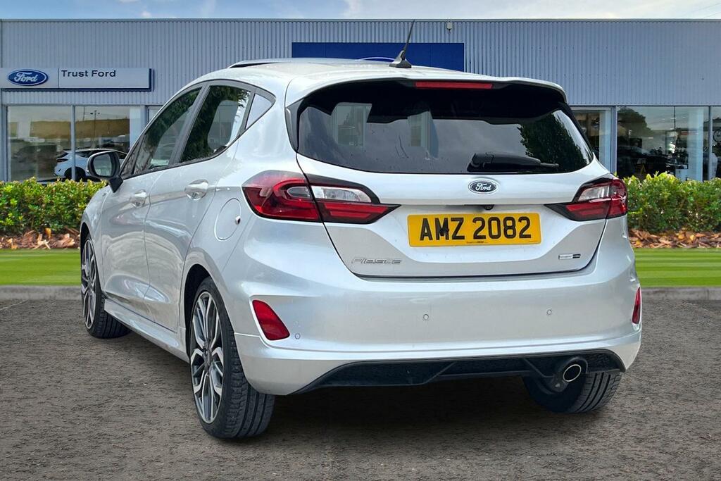 Ford Fiesta 1.0 Ecoboost Hybrid Mhev 125 St-line X AMZ2082 Silver #2
