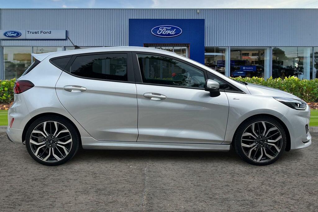 Ford Fiesta 1.0 Ecoboost Hybrid Mhev 125 St-line X AMZ2082 Silver #3