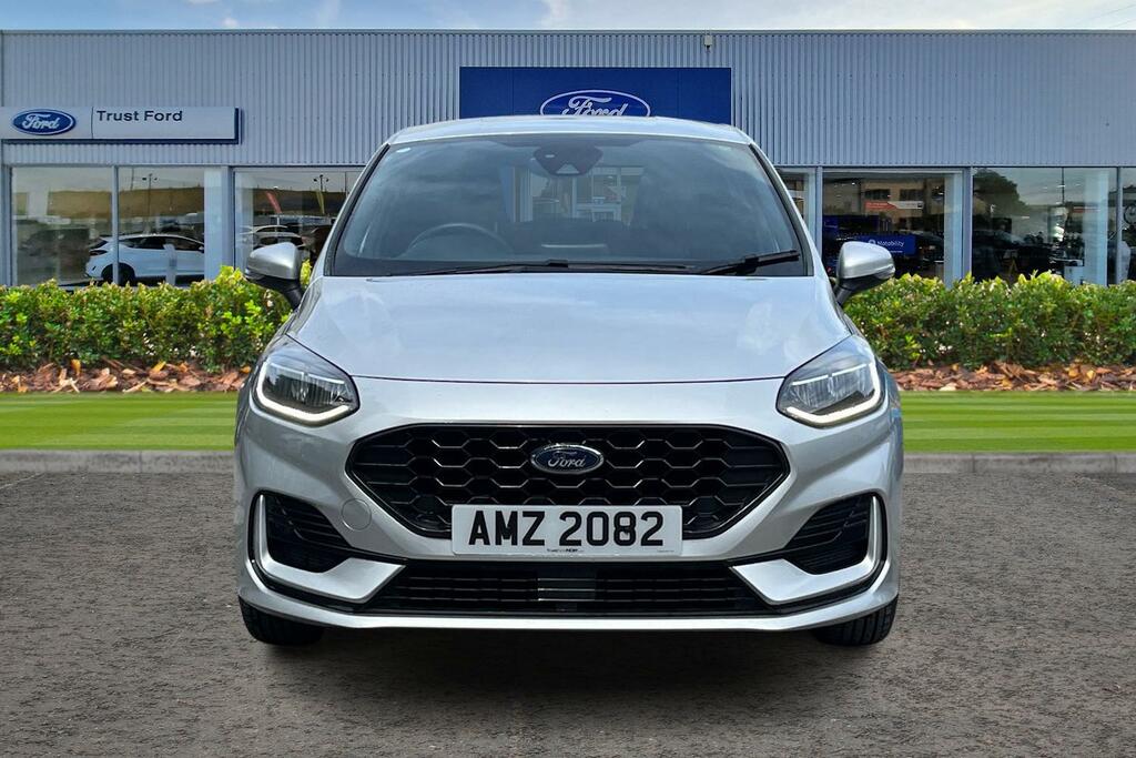 Ford Fiesta 1.0 Ecoboost Hybrid Mhev 125 St-line X AMZ2082 Silver #6