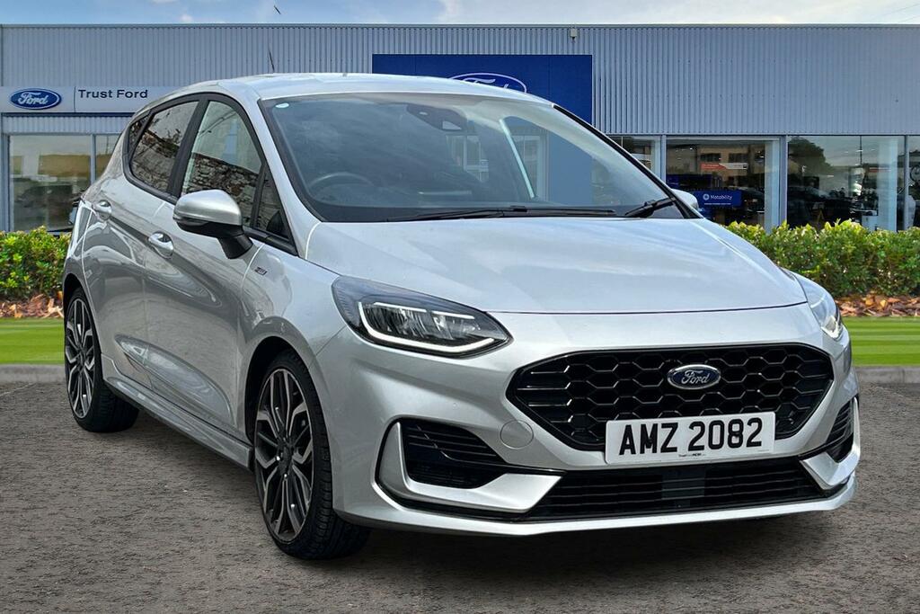 Ford Fiesta 1.0 Ecoboost Hybrid Mhev 125 St-line X Silver