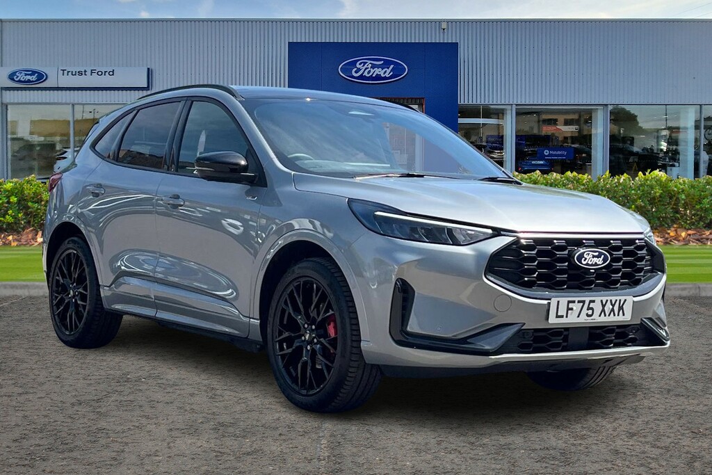Ford Kuga 2.5L Duratec 243Ps Phev St-line X Black Package Silver