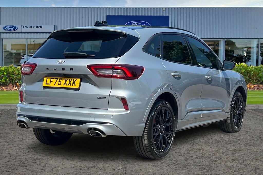 Ford Kuga 2.5L Duratec 243Ps Phev St-line X Black Package LF75XXK Silver #4