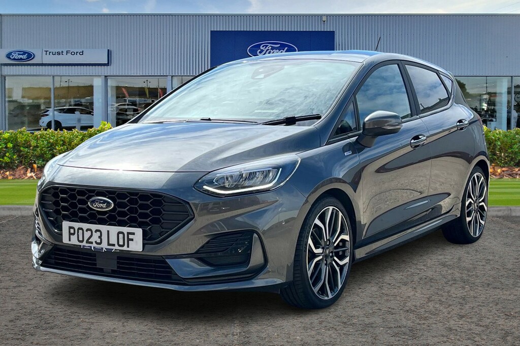 Ford Fiesta 1.0T Ecoboost Mhev St-line X Hatchback PO23LOF Grey #5
