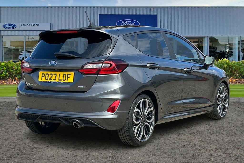 Ford Fiesta 1.0T Ecoboost Mhev St-line X Hatchback PO23LOF Grey #4