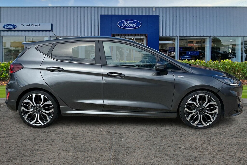 Ford Fiesta 1.0T Ecoboost Mhev St-line X Hatchback PO23LOF Grey #3