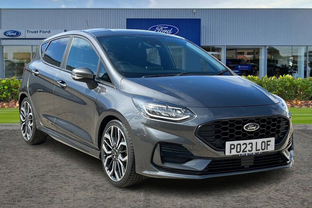 Ford Fiesta 1.0T Ecoboost Mhev St-line X Hatchback Grey