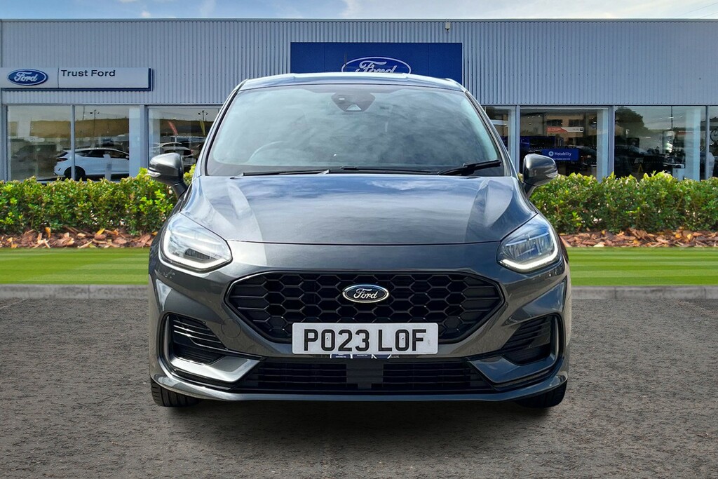 Ford Fiesta 1.0T Ecoboost Mhev St-line X Hatchback PO23LOF Grey #6
