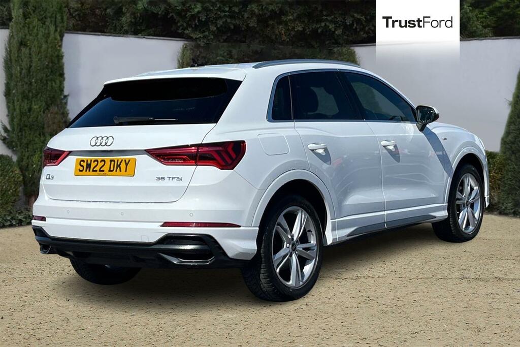Audi Q3 35 Tfsi S Line SW22DKY White #4