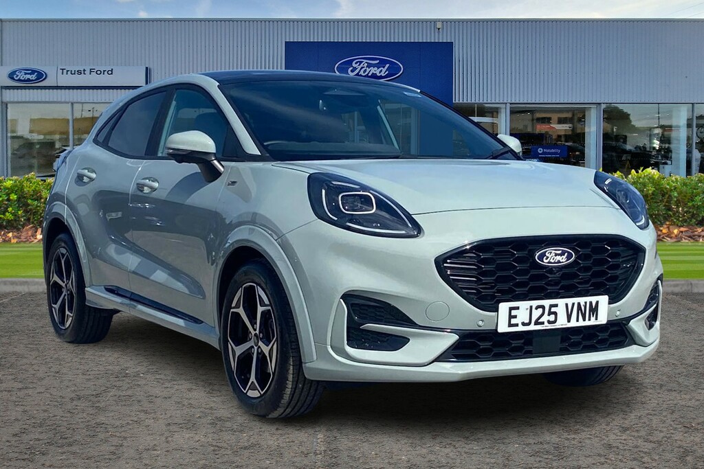 Ford Puma 1.0 Ecoboost Hybrid Mhev St-line 5Dr- With Drivers Grey