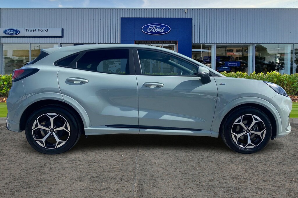 Ford Puma 1.0 Ecoboost Hybrid Mhev St-line 5Dr- With Drivers EJ25VNM Grey #3