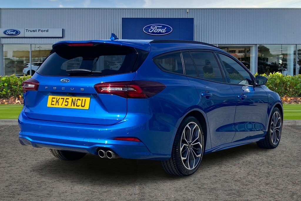 Ford Focus 1.0 Ecoboost Hybrid Mhev 155 St-line X W EK75NCU Blue #4