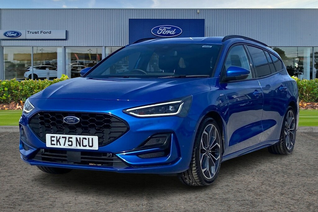 Ford Focus 1.0 Ecoboost Hybrid Mhev 155 St-line X W EK75NCU Blue #5