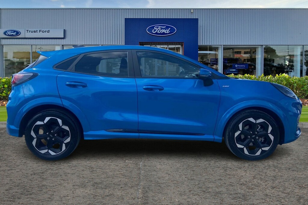 Ford Puma 1.0 Ecoboost Hybrid Mhev St-line X Dct- With P EJ25VLO Blue #3