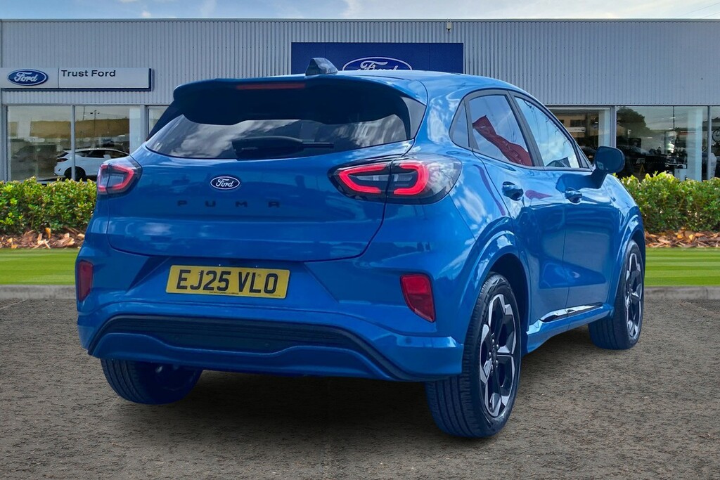 Ford Puma 1.0 Ecoboost Hybrid Mhev St-line X Dct- With P EJ25VLO Blue #4