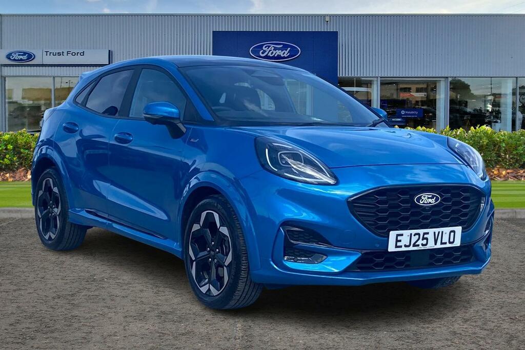 Ford Puma 1.0 Ecoboost Hybrid Mhev St-line X Dct- With P Blue