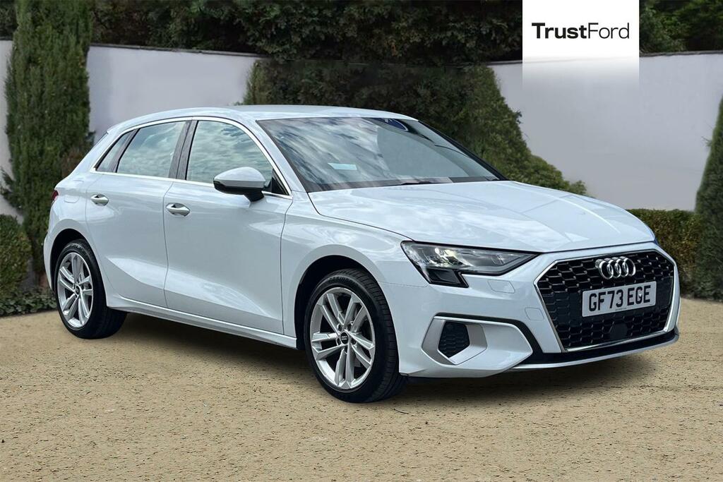 Audi A3 Sport Satellite Navigation Rear Parking Sensor GF73EGE White
