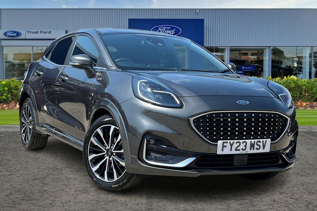 Ford Puma 1.0 St-line Vignale Sync3 Navigation Heated Seats Grey