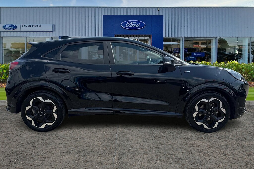 Ford Puma 1.0 Ecoboost Hybrid Mhev St-line X 5Dr- With Bang BJ25YPE Black #3