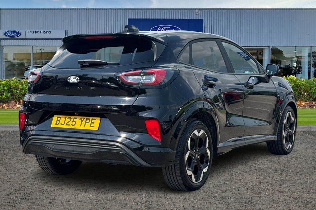 Ford Puma 1.0 Ecoboost Hybrid Mhev St-line X 5Dr- With Bang BJ25YPE Black #4