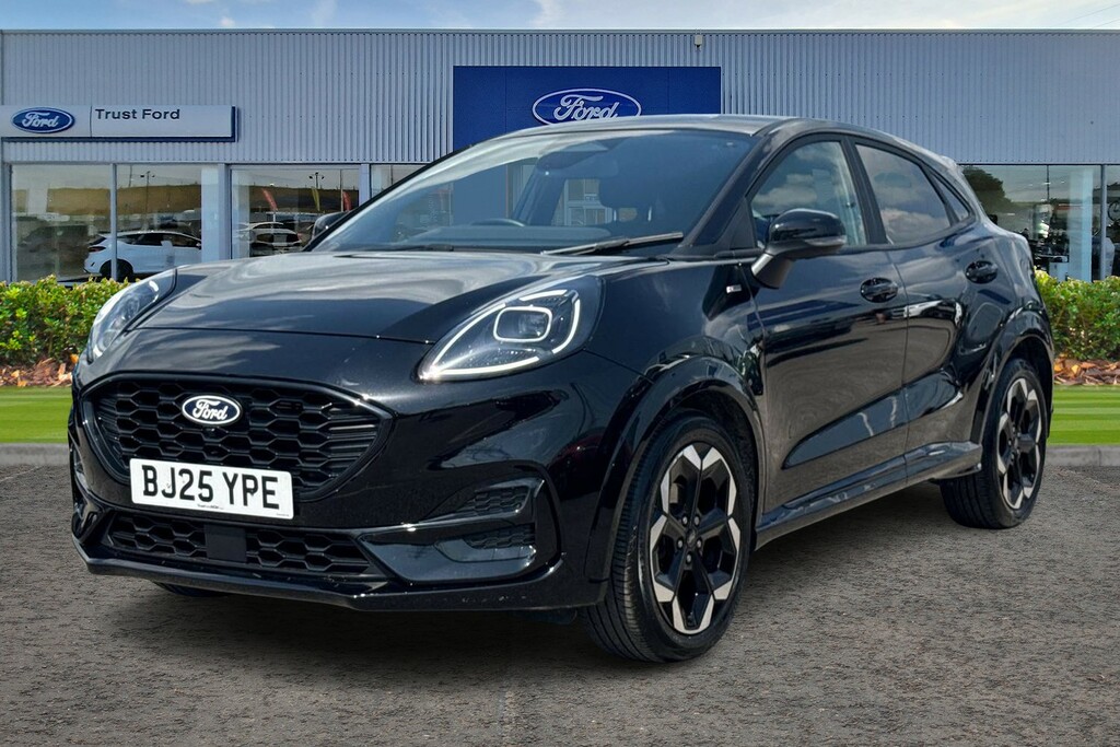 Ford Puma 1.0 Ecoboost Hybrid Mhev St-line X 5Dr- With Bang BJ25YPE Black #5