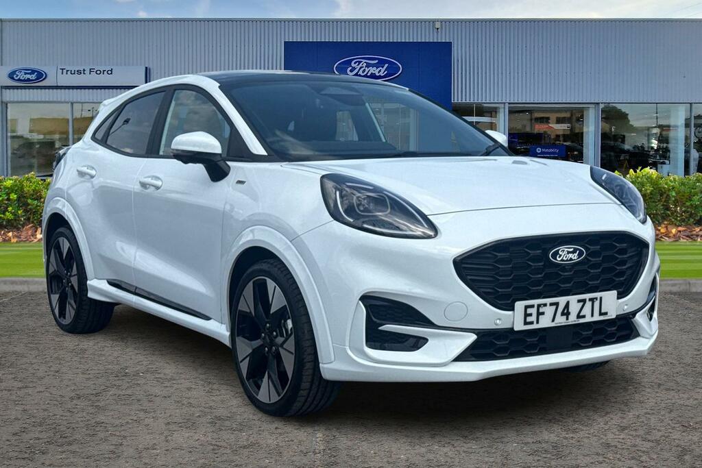 Ford Puma 1.0 Ecoboost Hybrid Mhev St-line X 360 Came White