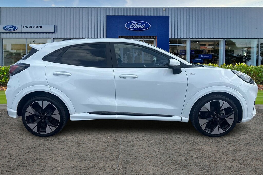Ford Puma 1.0 Ecoboost Hybrid Mhev St-line X 360 Came EF74ZTL White #3