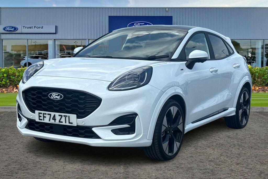 Ford Puma 1.0 Ecoboost Hybrid Mhev St-line X 360 Came EF74ZTL White #5