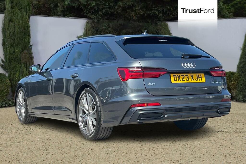 Audi A6 Avant 2.0 Tfsi 40 Black Edition Estate S Tron DX23XJH Grey #2