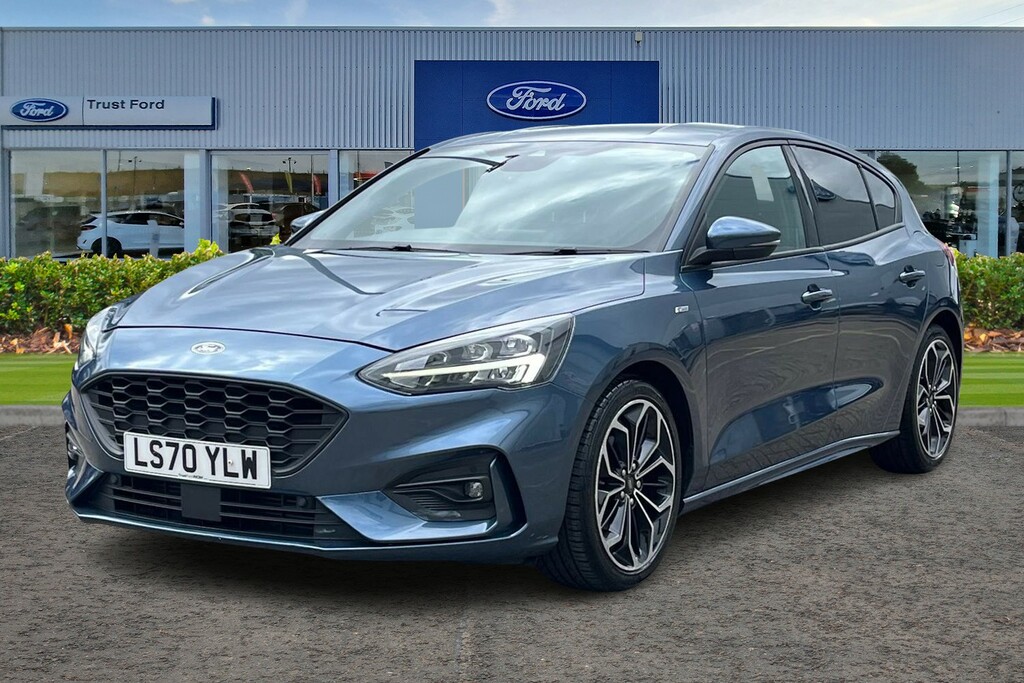 Ford Focus 1.0T Ecoboost St-line X Hatchback LS70YLW Blue #5