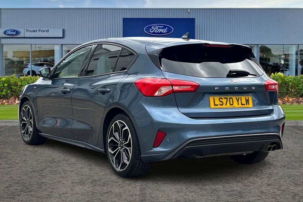 Ford Focus 1.0T Ecoboost St-line X Hatchback LS70YLW Blue #2